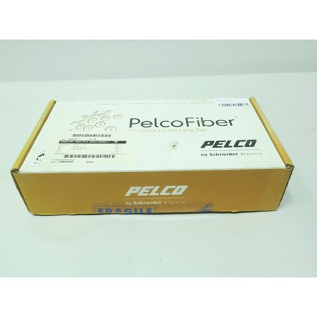 PELCO FIBER SINGLE CHANNEL MULTI-MODE FIBER TRANSMITTER ETHERNET AND COMMUNICATION MODULE FT85011AMSTR